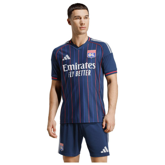Adidas Ανδρική ποδοσφαιρική φανέλα Olympique Lyonnais 25/26 Away Jersey